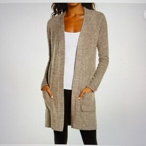 Barefoot Dreams Cozy Beige Cardigan